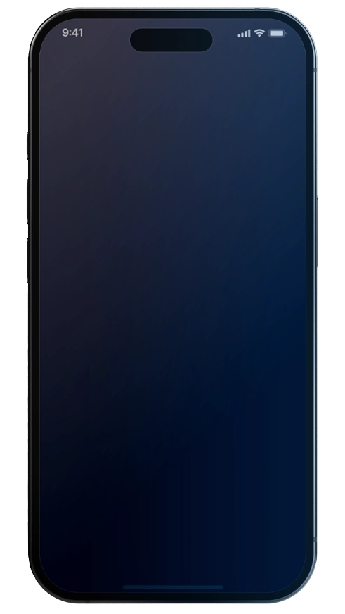 Interfaccia di trading mobile di GiustoVex